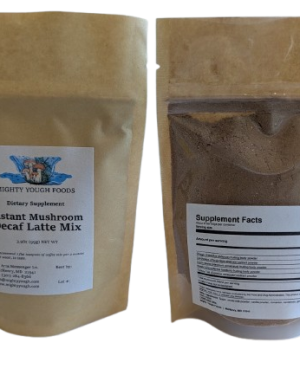 Mixes – 07 – Instant Decaffeinated Mushroom Matcha Latte – Dietary Supplement